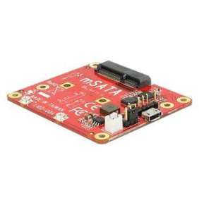 Delock konvertor Raspberry Pi USB Micro-B samice / USB pin header   mSATA 6 Gb/s