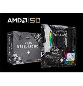 Asrock B450M STEEL LEGEND, AMD AM4, 4xDDR4, HDMI, DP, M.2, Micro ATX