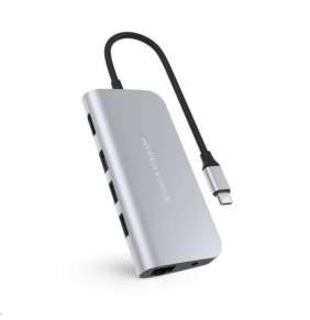 Hyper USB-C Hub HyperDrive Power 9-in-1 - Silver