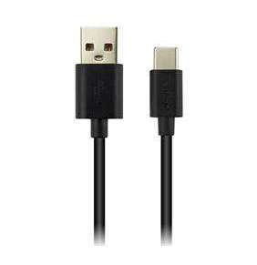 Canyon UC-2, 1.8m kábel USB-C / USB 2.0, 5V 1A, priemer 3.5mm, PVC, čierny