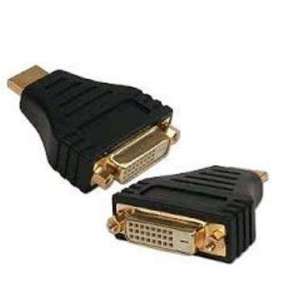 Kabel GEMBIRD red. HDMI na DVI, M/F, zlacené kontakty, černá