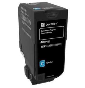 Lexmark CX725 Cyan High Yield Return Programme Toner Cartridge - 16 000 stran
