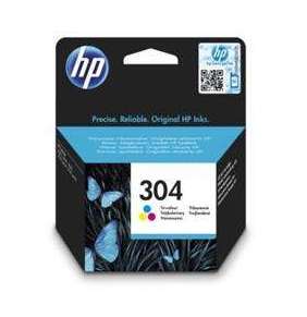 HP 304 Tri-color Original Ink Cartridge (100 pages)