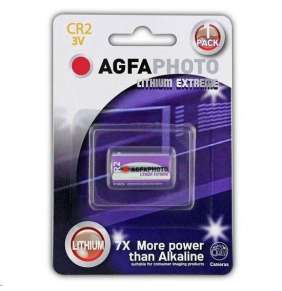 AgfaPhoto lithiová foto batéria 3V, CR2, blister 1ks 
