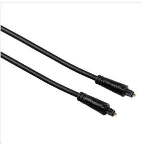 Optický audio kábel Hama ODT, Toslink vidlica-vidlica, 3*, 1,5 m
