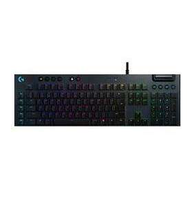 Logitech® G915 LIGHTSPEED Wireless RGB Mechanical Gaming Keyboard - GL Tactile - CARBON - UK - INTNL