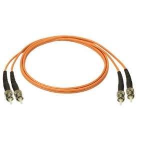 Optický patch kabel duplex ST-ST 50/125 MM 0,5m OM3