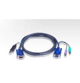 ATEN integrovaný kabel 2L-5502UP pro KVM USB 1,8m pro CS9138