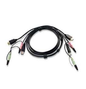 ATEN 1.8M USB HDMI KVM Cable with Audio