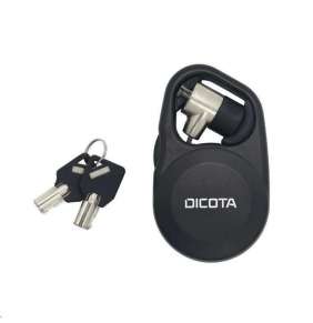 Bezpečnostný kábel DICOTA T-Lock zasúvací, s kľúčom, štrbina 3x7 mm