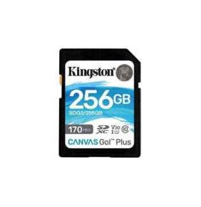 256 GB .SDXC karta Kingston Canvas Go Plus ( r170MB/s, w90MB/s )