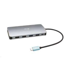 i-tec dokovací stanice USB-C/ 2x DP/ HDMI/ 2x USB 3.0/ 2x USB 2.0/ USB-C/ Thunderbolt 3/ LAN/ Power Delivery 100W