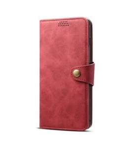 Lenuo Leather pro Samsung Galaxy A71, červená