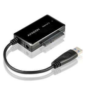AXAGON ADSA-FP3, USB3.0 - SATA 6G HDD FASTport3 adaptér, vr. napájača