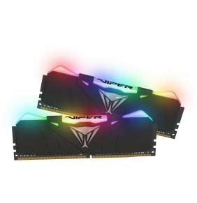 Patriot Viper/DDR4/16GB/3200MHz/CL16/2x8GB/RGB/Black
