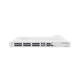 MIKROTIK RouterBOARD Cloud Router Switch CRS328-4C-20S-4S+RM + L5 (800MHz  512MB RAM  4x GLAN, 20x SFP, 4xSFP+) rack