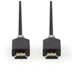 Nedis CVBW34000AT150 - Kabel High Speed HDMI™ s Ethernetem | Konektor HDMI™ - Konektor HDMI™ | 15 m | Antracit