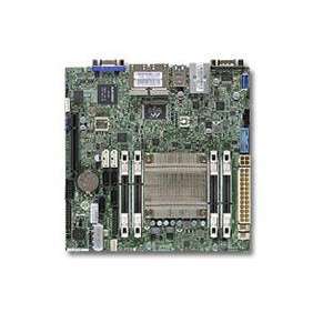 Supermicro Motherboard   MB Atom C2750 8-core (20W TDP), 4x DDR3 ECC SODIMM, 2xSATA3, 4xSATA2,1xPCI-E x8, 4xLAN, 