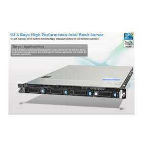 Intel® 1U Server System R1304GZ4GC Grizzly Pass)  S2600GZ4 board  1U 4xHS 2x750W 