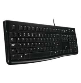Logitech klávesnice K120, CZ/SK, USB, černá