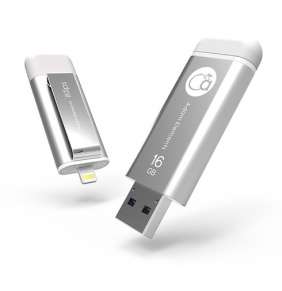 Adam Elements iFlashDrive 16GB iKlips pre iPhone/iPad - Silver