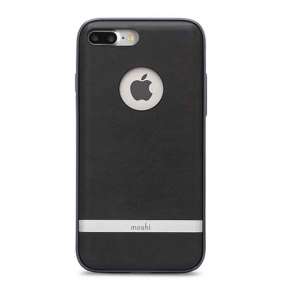Moshi kryt Napa pre iPhone 7 Plus/8 Plus - Charcoal Black