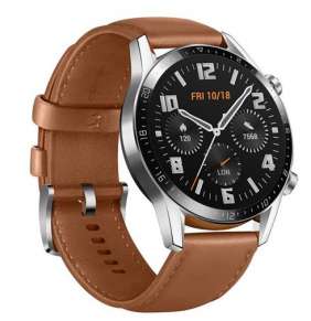 Huawei chytré hodinky Watch GT 2 Brown Leather Strap