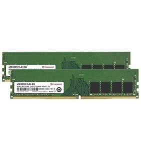 DDR4 DIMM 16GB KIT (8GB*2) 3200Mhz TRANSCEND U-DIMM 1Rx8 1Gx8 CL22 1.2V