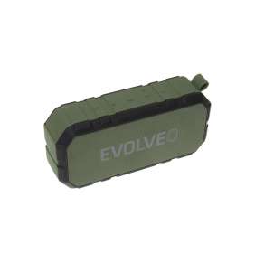 EVOLVEO Armor FX6, outdoorový Bluetooth reproduktor, 10W, FM, MP3 přehrávač, BT 4.2 EDR,microSD, zelený
