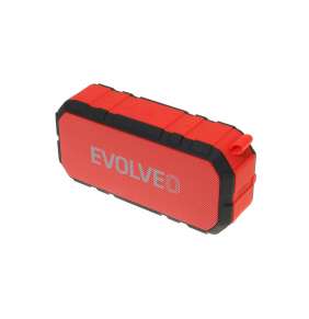 EVOLVEO Armor FX5, outdoorový Bluetooth reproduktor, 10W, FM, MP3 přehrávač, BT 4.2 EDR,microSD,červený 