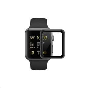 COTEetCI 4D sklo s celoplošným lepením s černým lemem pro Apple watch  42 mm