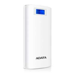 ADATA PowerBank P20000D - externí baterie pro mobil/tablet 20000mAh, 2,1A, bílá