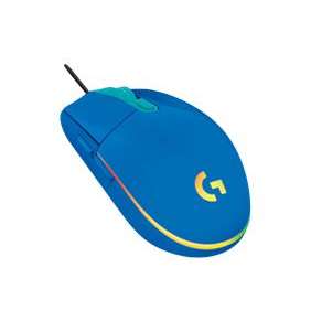 Logitech G102 LIGHTSYNC - herná myš, USB - modrá