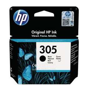 HP 305 Black Original Ink Cartridge (120 pages)