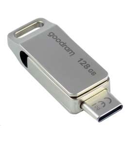 128 GB .    DUAL USB 3.2 a USB-C kľúč . ODA3 Silver