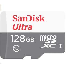 Sandisk MicroSDXC karta 128GB Ultra (80MB/s, Class 10 UHS-I, Android)