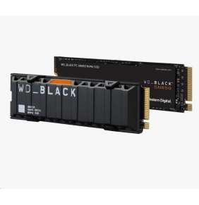 WD BLACK NVMe SSD 2TB PCIe SN850 , Gen4 , (R:7000, W:5100MB/s)+chladič