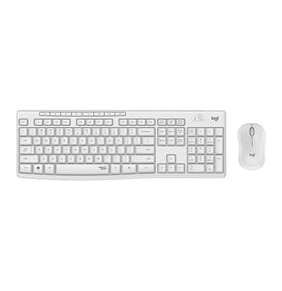Logitech MK295 tichá bezdrôtová klávesnica a myš (combo) - US - OFF WHITE