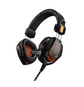 Canyon GH-3A, Fobos, herný headset pre pokročilých hráčov, 3.5mm jack, oranžovo čierny