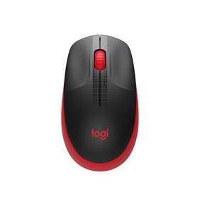 Logitech® M190 Full-size wireless mouse - Red