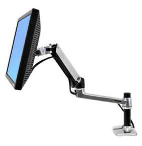 ERGOTRON LX Desk Mount Arm, Polished Aluminum, stolní rameno  max 32" LCD