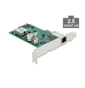 Delock PCI Express x1 karta na 1 x 2,5 Gigabit LAN PoE+ Low Profile