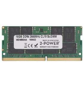 2-Power 16GB PC4-21300S 2666MHz DDR4 CL19 Non-ECC SoDIMM 2Rx8 (DOŽIVOTNÍ ZÁRUKA)