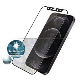 PanzerGlass ochranné sklo Friendly Case Anti-Glare pre iPhone 12/12 Pro - Black Frame