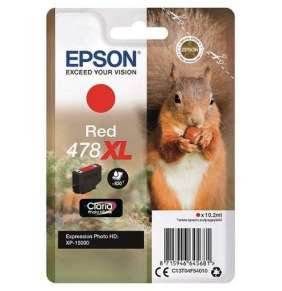 Epson Singlepack Red 478XL Claria Photo HD Ink