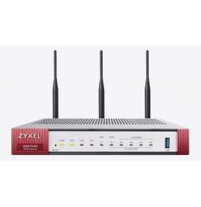 Zyxel USG Flex 100W, Firewall 10/100/1000,1*WAN, 1*SFP, 4*LAN/DMZ ports, 1*USB, 802.11a/b/g/n/ac with 1 Yr UTM Bundle