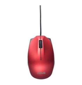 ASUS MOUSE UT280 Wired  - optická drôtová myš  červená