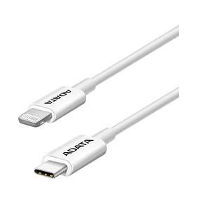 ADATA kabel USB-C na Lightning bílý
