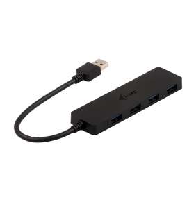 i-tec USB 3.0 SLIM HUB 4 Port passive - Black