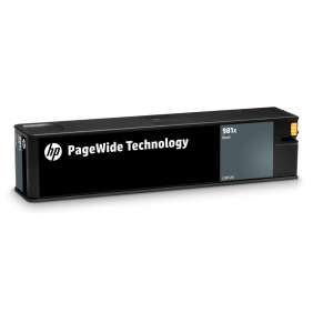HP 981X High Yield Black Original PageWide Cartridge (11,000 pages)